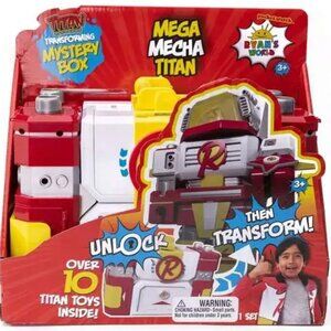 Ryan's World Titan Universe Mega Mecha Titan Transforming Mystery Box NIB